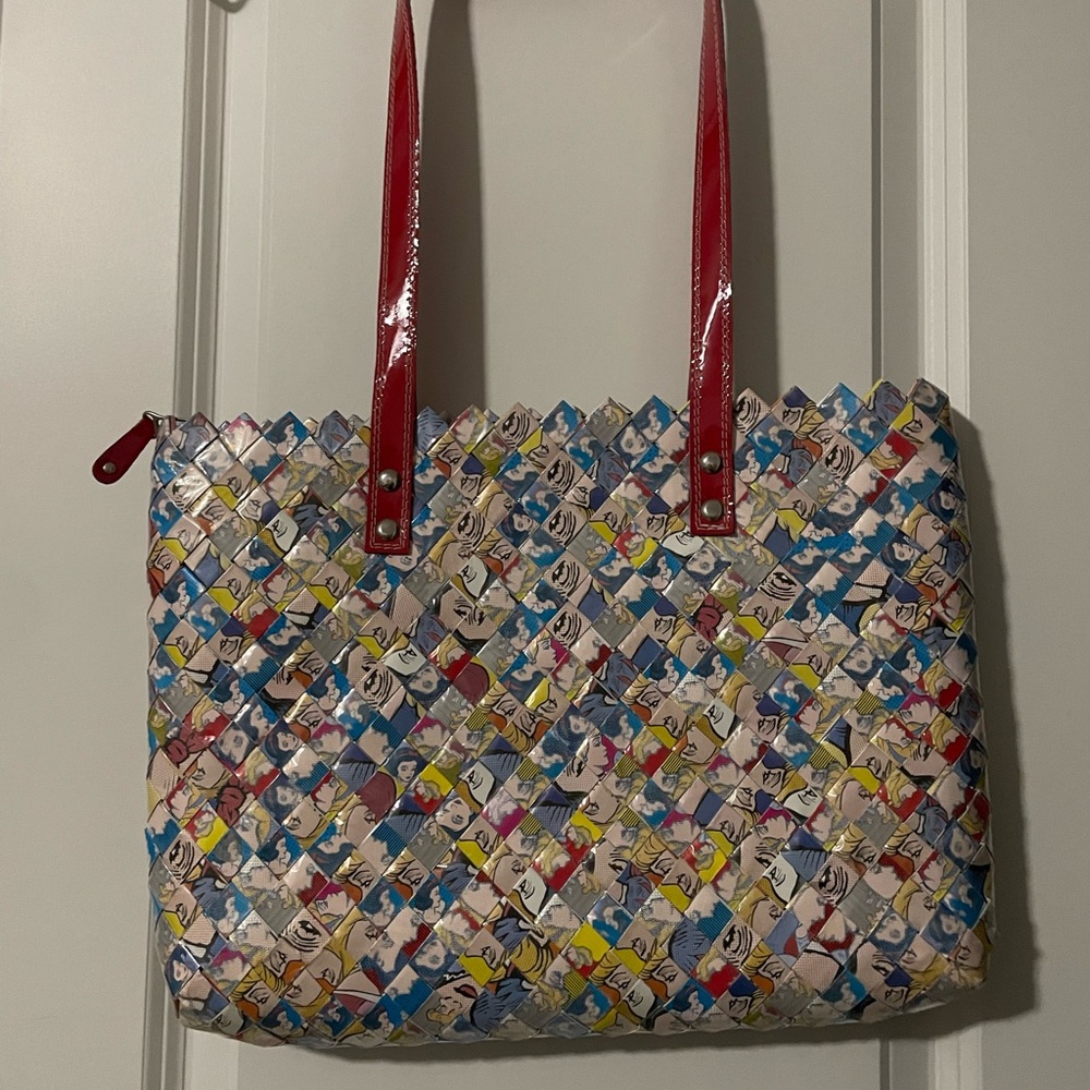 Disney comic book tote bag